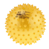 Maxbell 6 Inch PVC Inflated Knobby Bouncy Ball Massage Sensory Ball Kids Toy Yellow