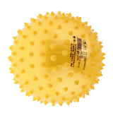 Maxbell 6 Inch PVC Inflated Knobby Bouncy Ball Massage Sensory Ball Kids Toy Yellow