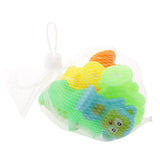 Maxbell Baby Squeaky Bath Time Toy Rubber Mini Colorful Animals Set of 5 Pcs