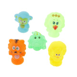 Maxbell Baby Squeaky Bath Time Toy Rubber Mini Colorful Animals Set of 5 Pcs