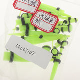 Maxbell 36pcs Ear Gauges Stretching Kit Acrylic Plug 14G-00G Expander Light Green