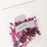 Maxbell 36pcs Ear Gauges Stretching Kit Acrylic Plug 14G-00G Expander Purple