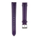Maxbell Leather Watch Strap 12mm-20mm Wristband for Men Women 18mm Purple