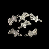 Maxbell 50pcs Tibetan Silver Alloy Floating Ghost Jewelry DIY Making charms Pendant