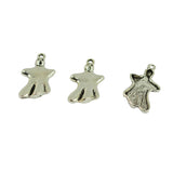 Maxbell 50pcs Tibetan Silver Alloy Floating Ghost Jewelry DIY Making charms Pendant