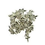 Maxbell 50pcs Tibetan Silver Alloy Floating Ghost Jewelry DIY Making charms Pendant