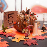 Maxbell 50pcs Fall Wedding Maple Leaf Leaves Favor Decorations Photo Props Dark Red