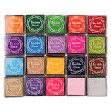 Maxbell Rubber Stamps Ink Pad Vivid Multi Colours Set Craft Card Making Scrapbooking