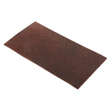 Maxbell Genuine Real Leather Top Layer Leather Fabric for Leathercraft Deep coffee