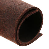 Maxbell Genuine Real Leather Top Layer Leather Fabric for Leathercraft Deep coffee