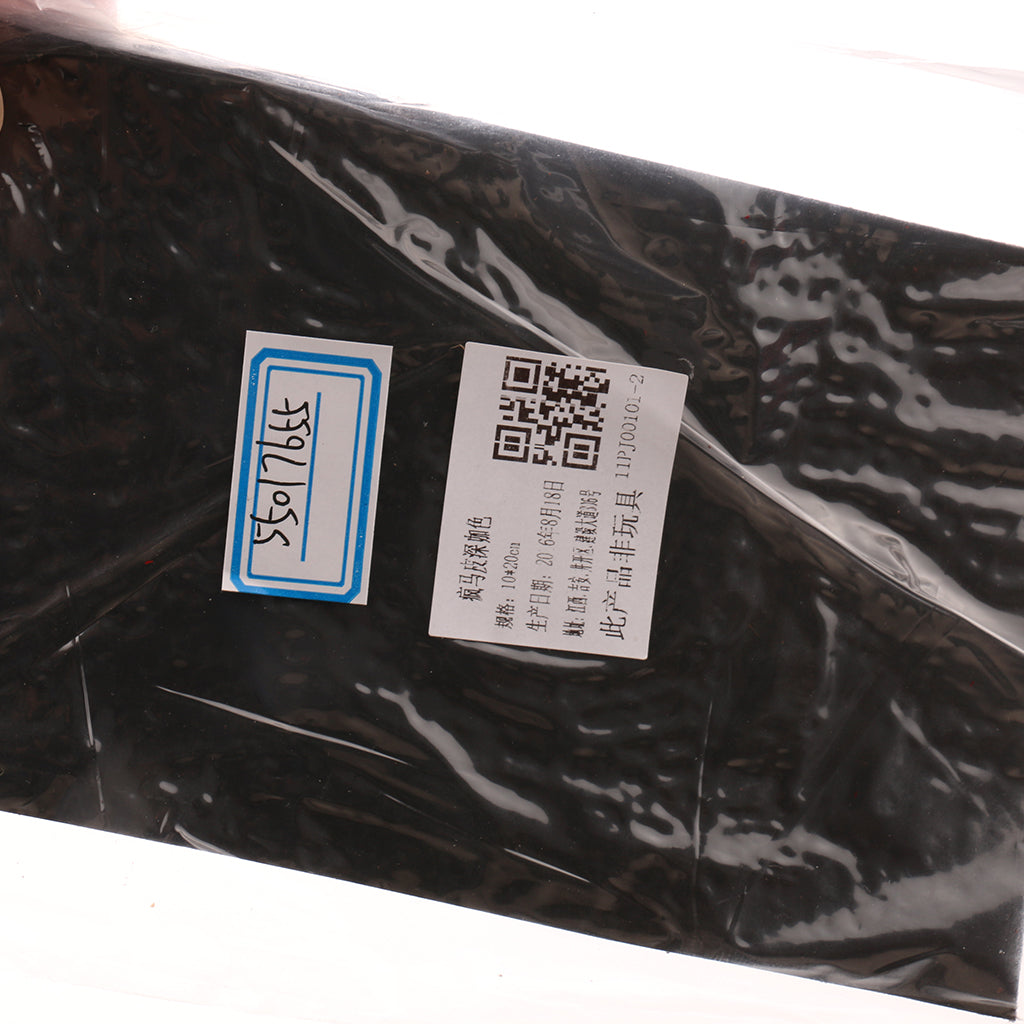 Maxbell Genuine Real Leather Top Layer Leather Fabric for Leathercraft Deep coffee