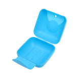 Maxbell Travel Soap Dish Box Case Holder Container Shower Home Bathroom Blue