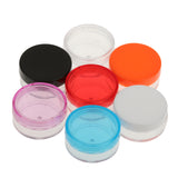 Maxbell 5pcs 10g Cosmetic Empty Jars Pots Eyeshadow Cream Powder Container Blue