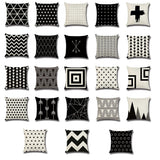 Maxbell Christmas Decor Retro SQUARE Throw Pillow Case Cushion Zippered Cover #13