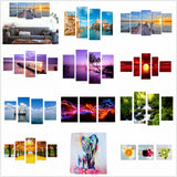 Maxbell 20cm Canvas Modern Decor Wall Art Painting Picture Sunset Scenery Print