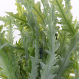 Maxbell Artificial Kelp Grass 5 Branch Foliage Plastic Plant Home Garden -Yellow