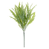 Maxbell Artificial Kelp Grass 5 Branch Foliage Plastic Plant Home Garden -Yellow