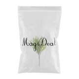Maxbell Artificial Kelp Grass 5 Branch Foliage Plastic Plant Home Garden -Yellow