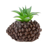 Maxbell Artificial Plastic Succulent Aloe Flower Plant Home Yard Table Decor Green
