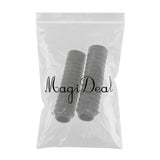 Maxbell Pair Motorcycle Front Fork Soft Rubber Boots Dust Cover 210x45x30mm - Black