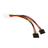 Maxbell 4 Pin Computer Power Supply to SATA Power adapter Cable