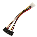 Maxbell 4 Pin Computer Power Supply to SATA Power adapter Cable