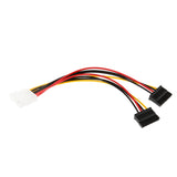 Maxbell 4 Pin Computer Power Supply to SATA Power adapter Cable