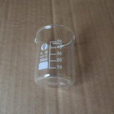 Maxbell Low Form Glass Measuring Graduated Beaker Chemistry Lab glassware 50ML