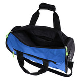 Maxbell Waterproof Yoga Duffel Bag Sport Travel Pack with Shoes Compartment Blue