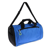 Maxbell Waterproof Yoga Duffel Bag Sport Travel Pack with Shoes Compartment Blue