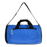 Maxbell Waterproof Yoga Duffel Bag Sport Travel Pack with Shoes Compartment Blue