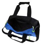 Maxbell Waterproof Yoga Duffel Bag Pack Dance Sports Gym Travel Carry On Blue  L