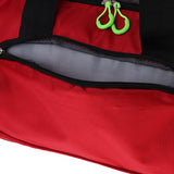 Maxbell Waterproof Yoga Duffel Bag Pack Dance Sports Gym Travel Carry On Red  L