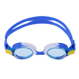 Maxbell Silicone Unisex Kids Child Anti-Fog Swimming Goggles Glasses Blue White