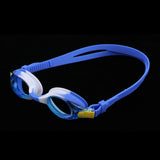 Maxbell Silicone Unisex Kids Child Anti-Fog Swimming Goggles Glasses Blue White