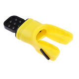 Maxbell Silicone Scuba Diving Moldable Bite Mouthpiece Regulator with Tie Wrap Yellow