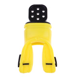 Maxbell Silicone Scuba Diving Moldable Bite Mouthpiece Regulator with Tie Wrap Yellow