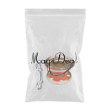 Maxbell Scuba Diving Aluminum Alloy Finger Reel Spool 20m Line Bolt Snap Clip Gold