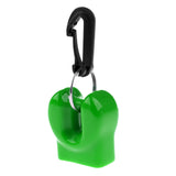 Maxbell Scuba Diving Regulator Mouthpiece Cover Holder Retainer with Clip Green