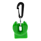 Maxbell Scuba Diving Regulator Mouthpiece Cover Holder Retainer with Clip Green