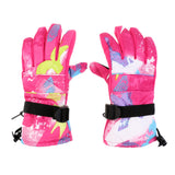 Maxbell Winter Warm Waterproof Windproof Snow Snowboard Ski Sports Gloves M Pink