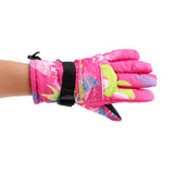 Maxbell Winter Warm Waterproof Windproof Snow Snowboard Ski Sports Gloves M Pink