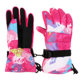 Maxbell Winter Warm Waterproof Windproof Snow Snowboard Ski Sports Gloves M Pink