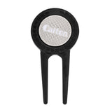 Maxbell Portable Pitch Repair Divot Tool with Golf Ball Marker Golfer Gift Black