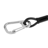 Maxbell Scuba Diving Dive Reef Hook with Retractable Coil Lanyard Attachment black