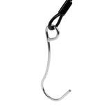 Maxbell Scuba Diving Dive Reef Hook with Retractable Coil Lanyard Attachment black