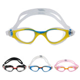 Maxbell Kids UV Protection Silicone Swimming Goggles Anti-fog Swim Glasses Yellow