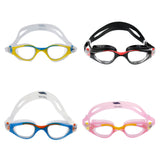 Maxbell Kids UV Protection Silicone Swimming Goggles Anti-fog Swim Glasses Yellow