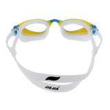 Maxbell Kids UV Protection Silicone Swimming Goggles Anti-fog Swim Glasses Yellow