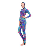 Maxbell Women Wetsuit Swimming Scuba Diving Snorkeling Surfing Hooded Full Suits M